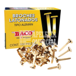 BROCHE LATONADO #5 31MM. C/100